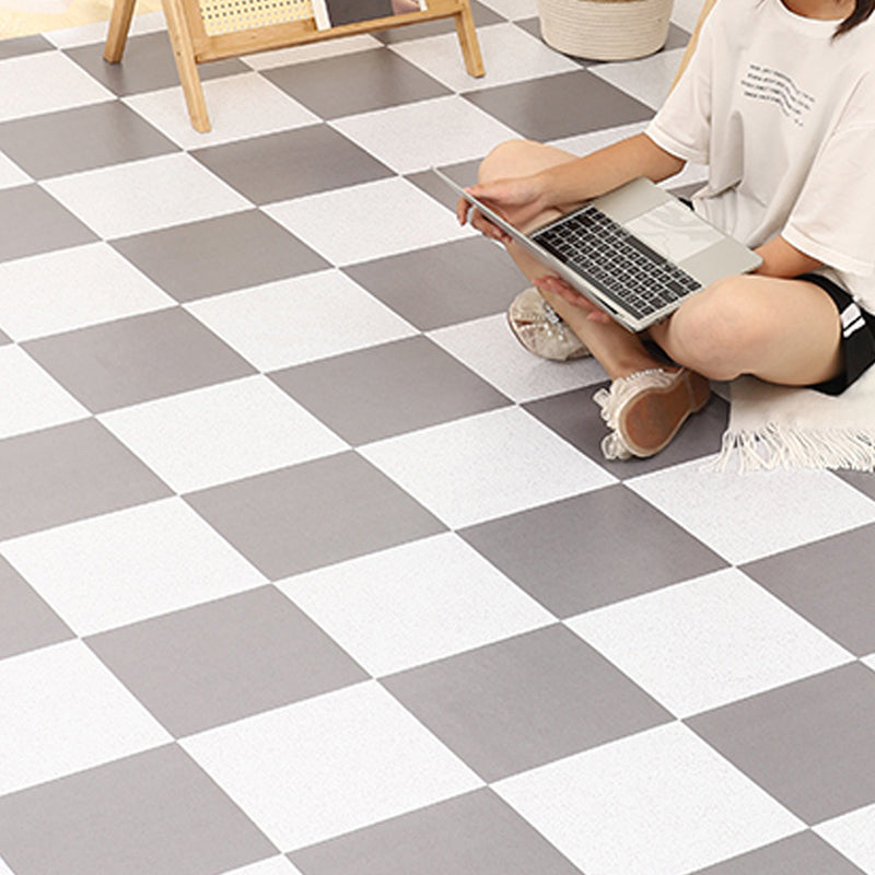 Waterproof Fireproof Self-Adhesive Vinyl Floor Tiles