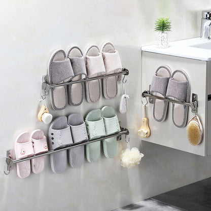 Silver 3-Piece Bathroom Accessory Set Modern Holder