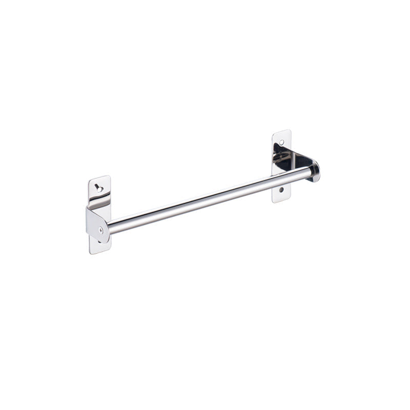 Silver 3-Piece Bathroom Accessory Set Modern Holder