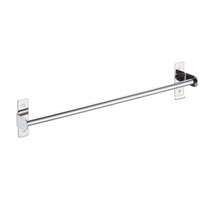 Silver 3-Piece Bathroom Accessory Set Modern Holder