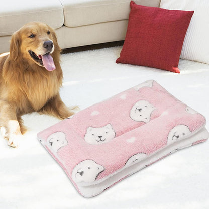 Soft Machine Washable Pet Throw Blanket