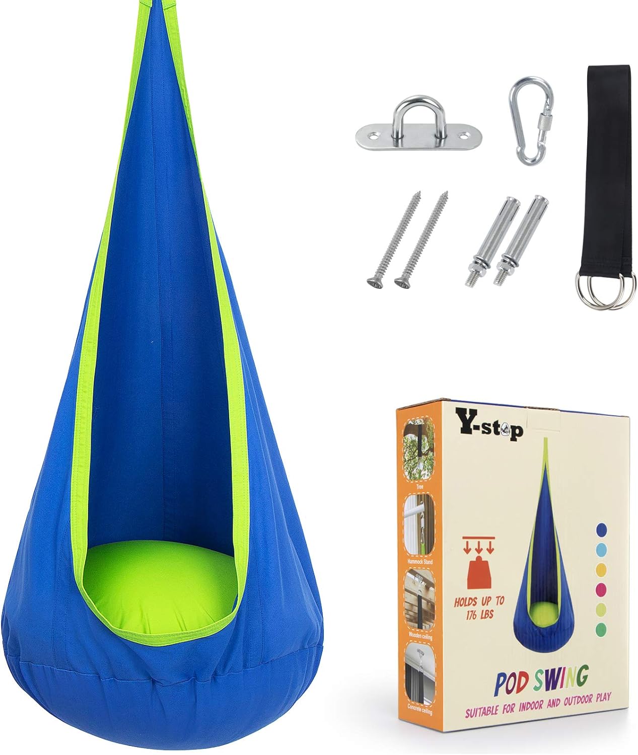 Comfy Hanging Lounge Chair | Sturdy & Cozy - Cofik