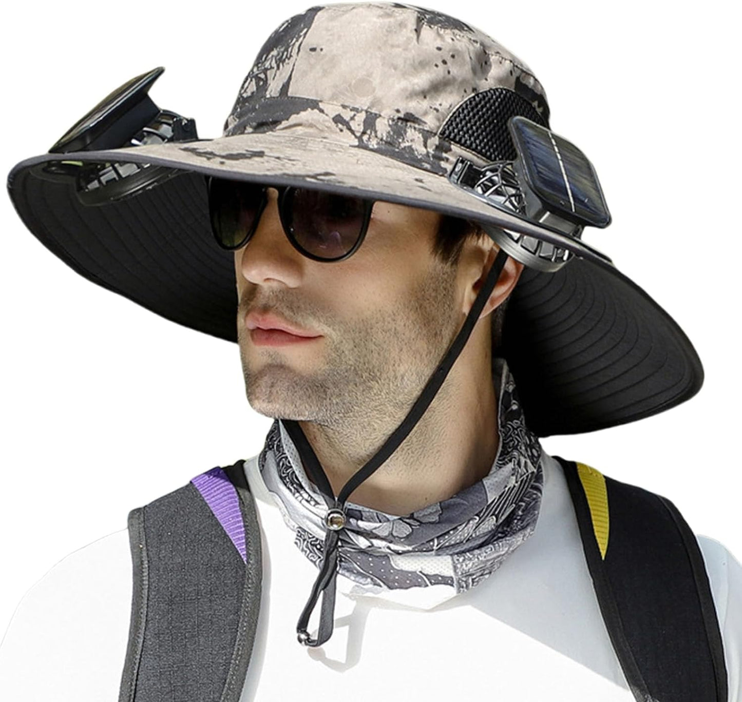 Cool Breeze Portable Solar Fan