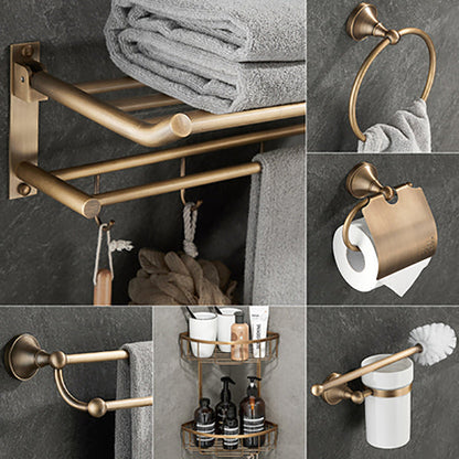 Classic Gold Bath Hardware Set