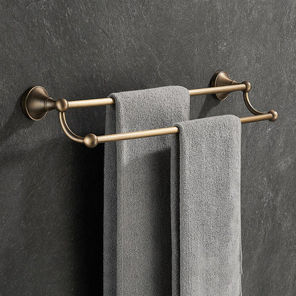 Classic Gold Bath Hardware Set