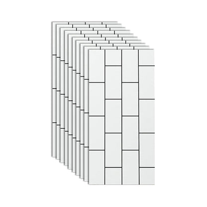 Easy Peel Stick Wall Tiles Waterproof PVC Decor