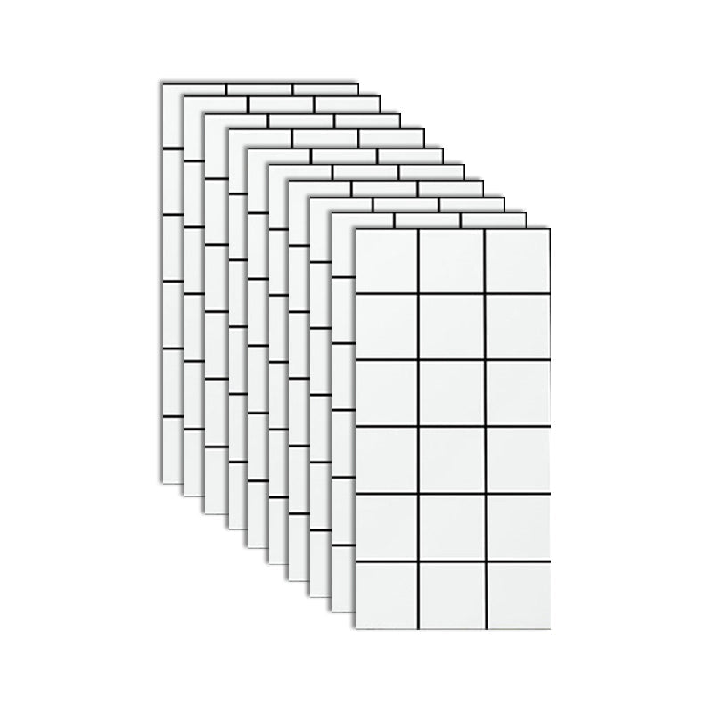 Easy Peel Stick Wall Tiles Waterproof PVC Decor