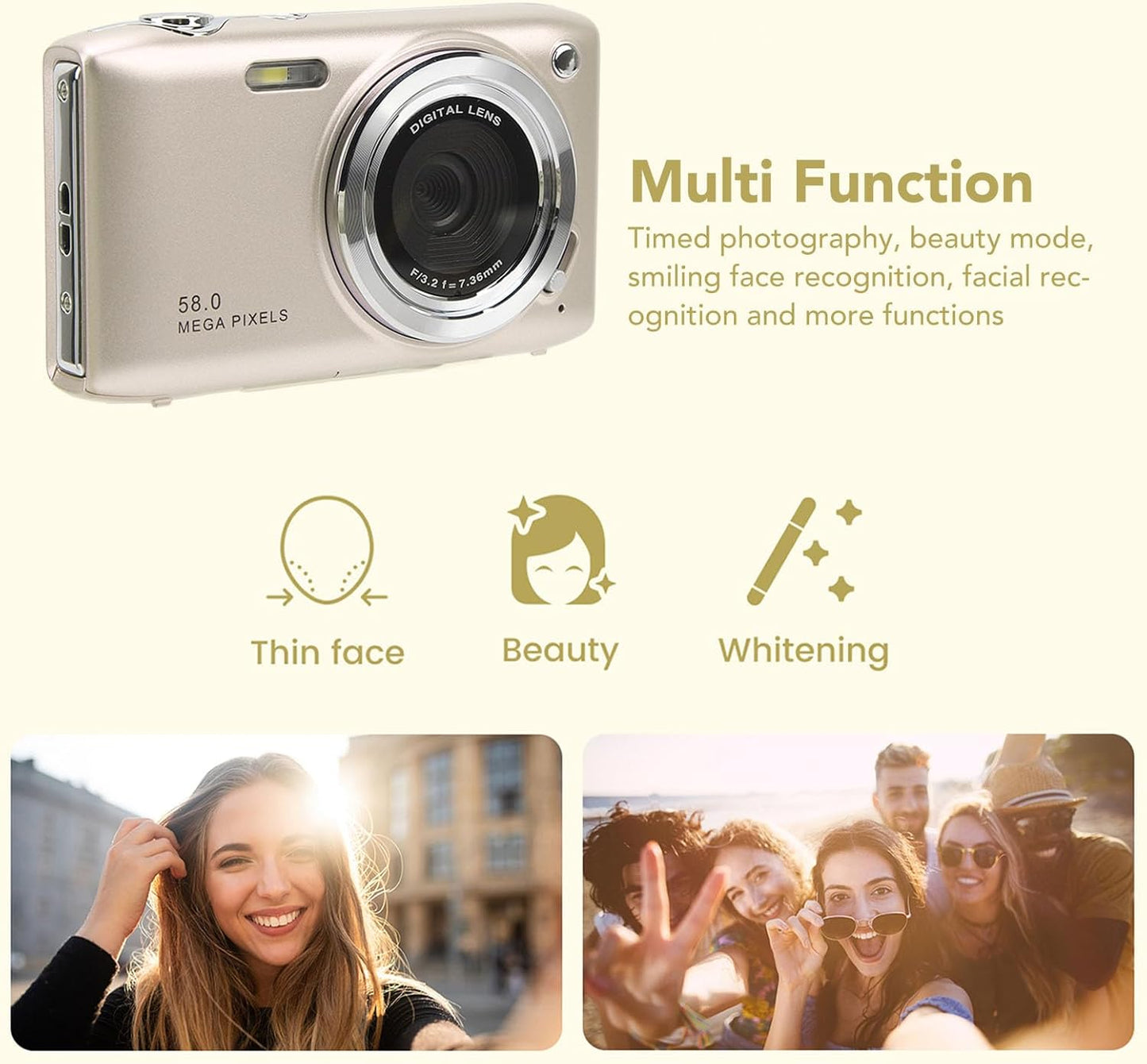 Small Ultra HD Digital Camera