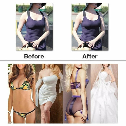 Plus Size Comfortable Strapless Boost Bra