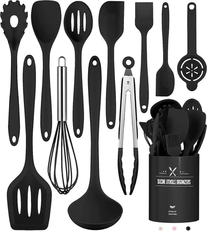 Non-Stick Silicone Cooking Utensil Set