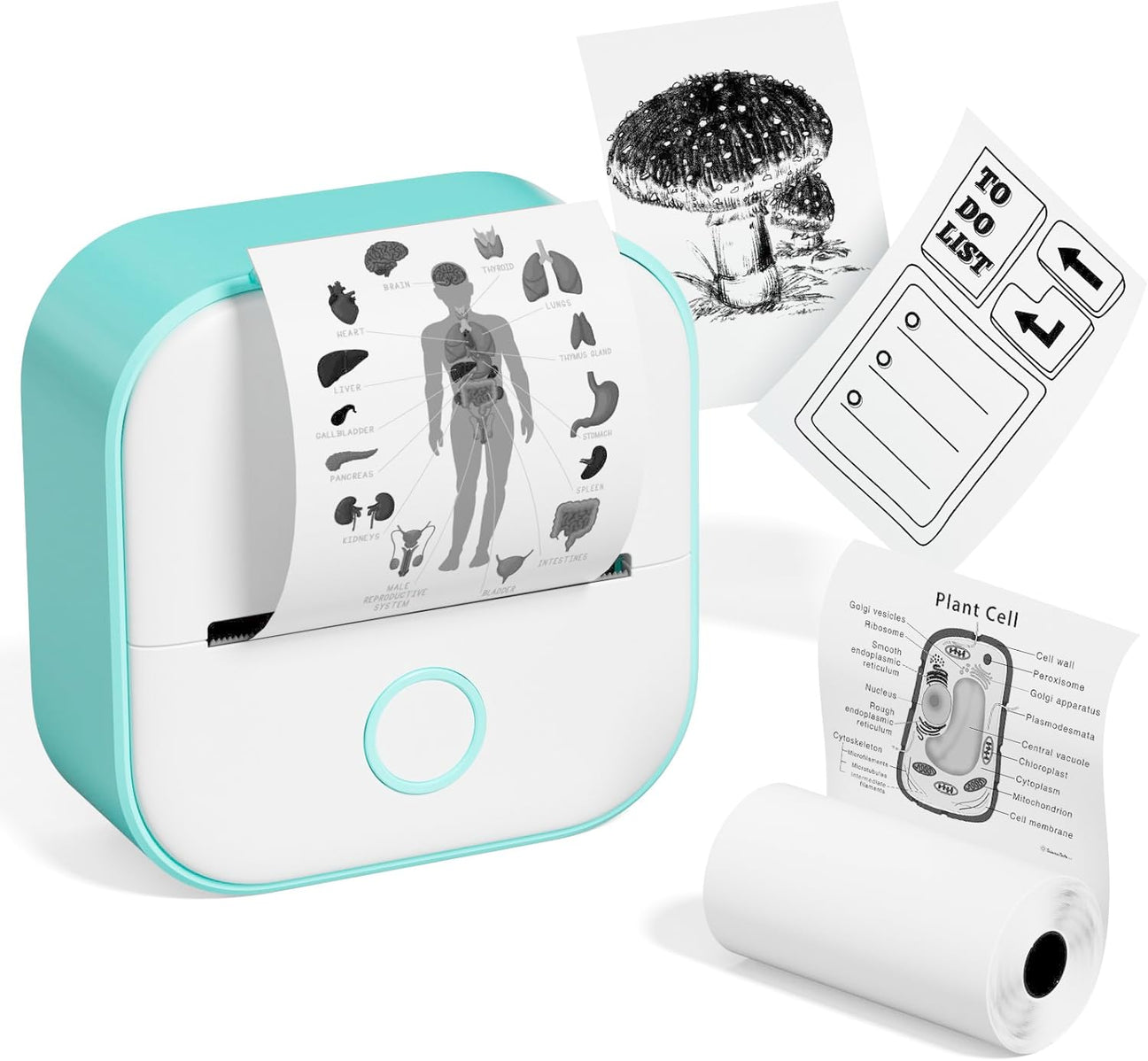 Compact Portable Photo Printer
