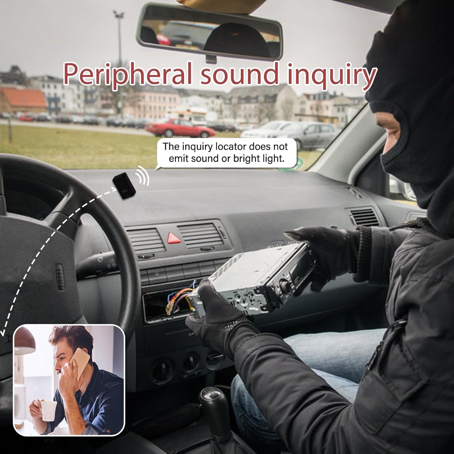 Small GPS Car Tracker Magnetic Device