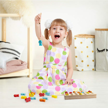 Fun Wooden Fishing Toy Set for Kids