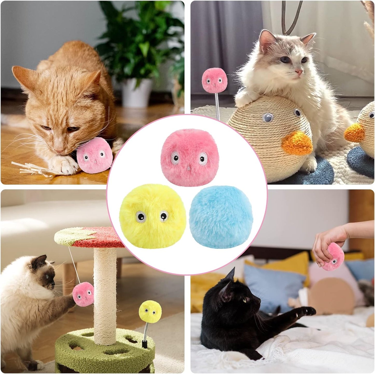 Fun Interactive Cat Toy Ball