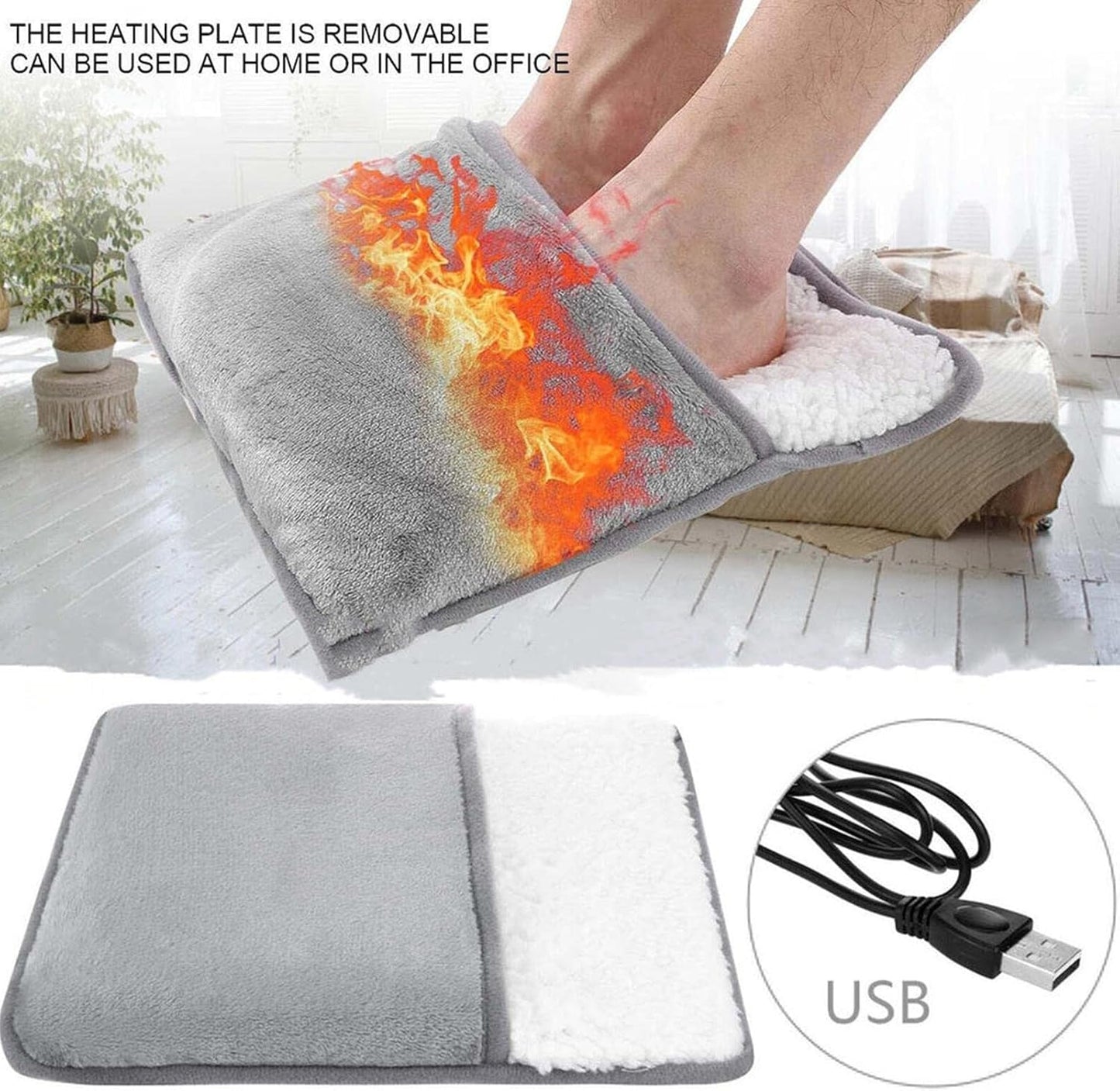 Cozy Electric Foot Heating Pad