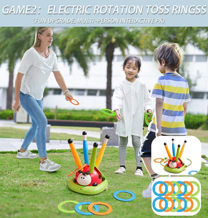 Fun 3-in-1 Ring Toss Game Set