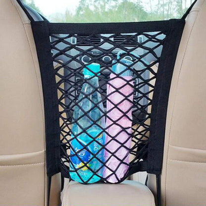 Universal Car Seat Organizer & Pet Net Barrier