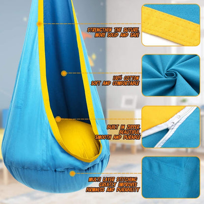 Comfy Hanging Lounge Chair | Sturdy & Cozy