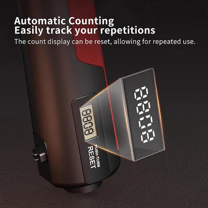 Compact Hand Grip Exerciser with Counter and Non Slip Grip