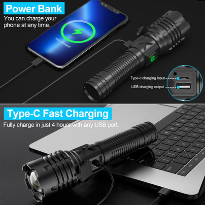 Compact Waterproof LED Flashlight