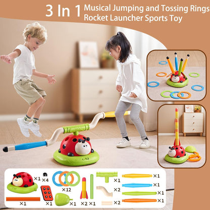 Fun 3-in-1 Ring Toss Game Set