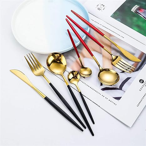 Elegant 24-Piece Silverware Flatware Set for Dining