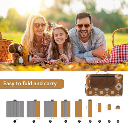 Big Waterproof Outdoor Blanket 200x200cm