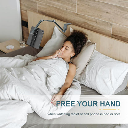 Portable Folding Tablet Stand with 360° Swivel