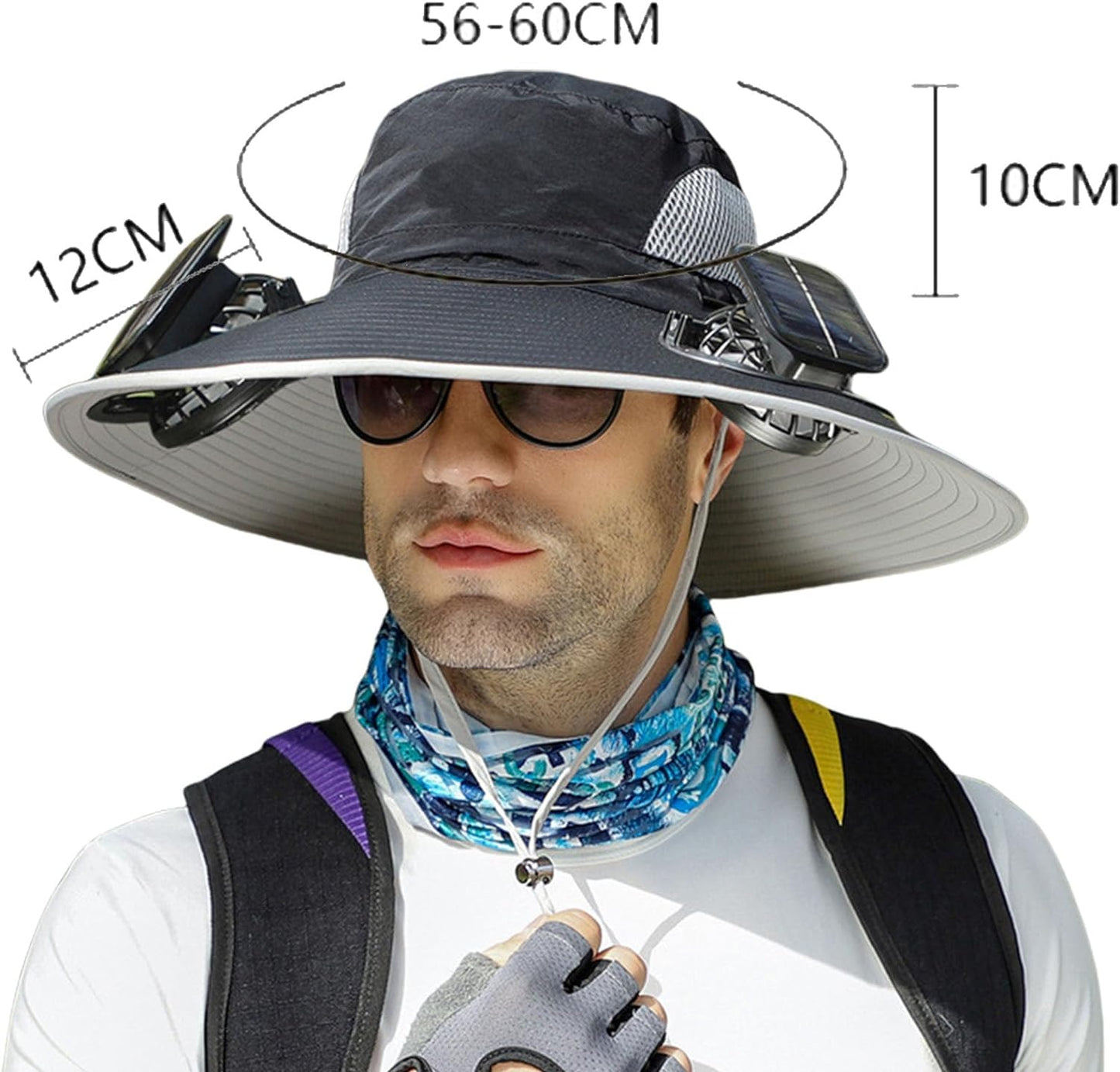 Cool Breeze Portable Solar Fan