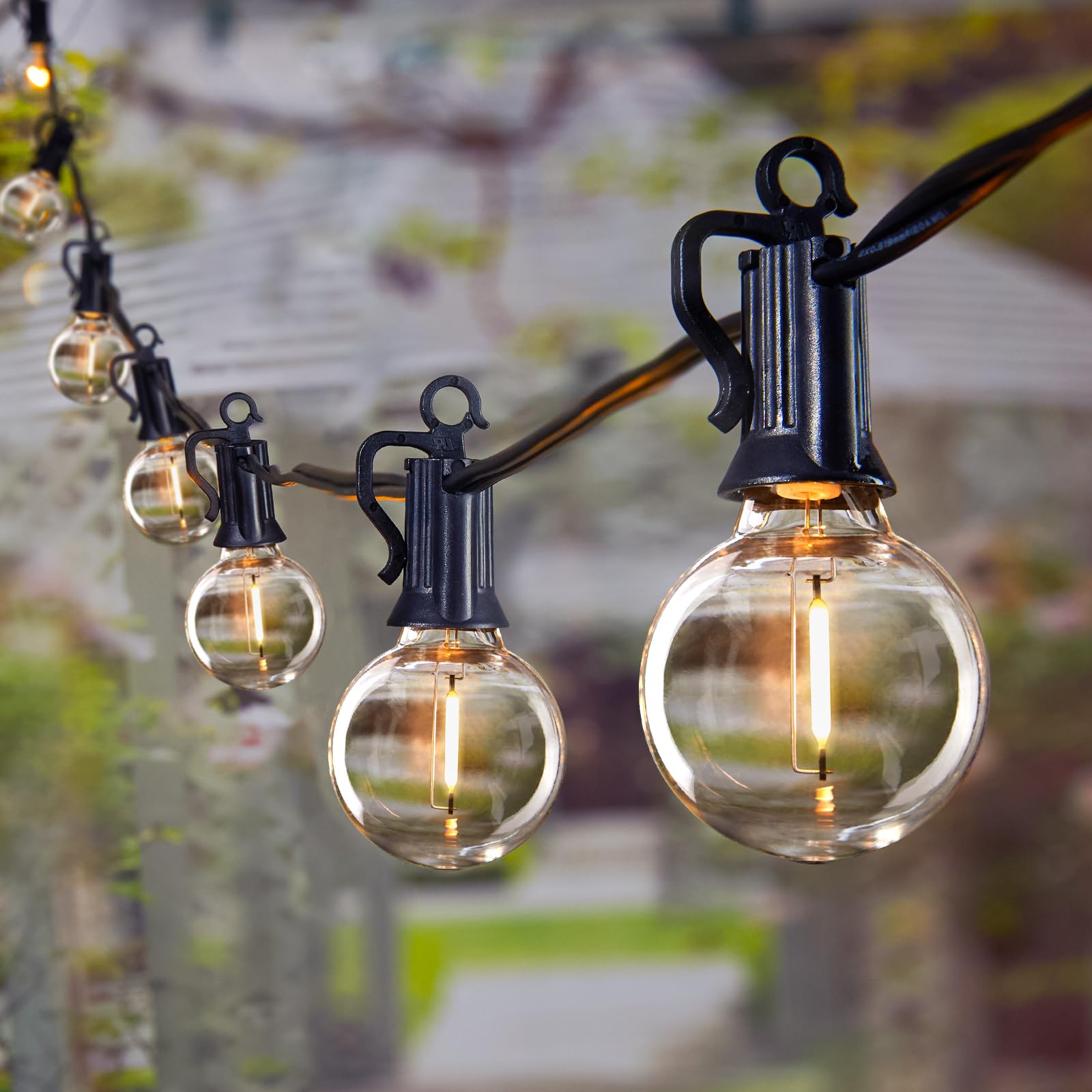 Weatherproof G40 Patio String Lights - Cofik