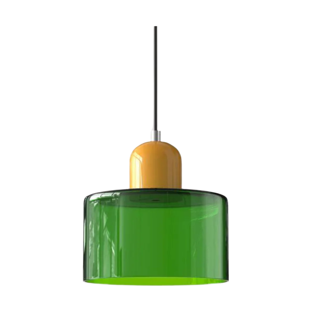 Stylish Round Glass Pendant Light