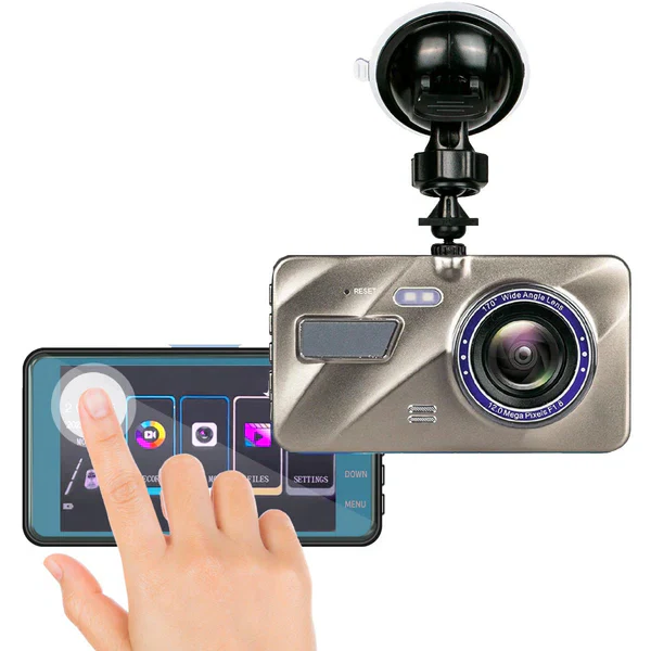Night Vision Car Dash Cam With Front and Rear View