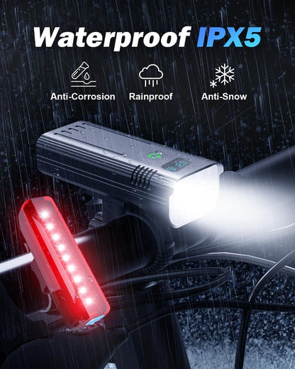 Bright LED Bike Front Light Kit
