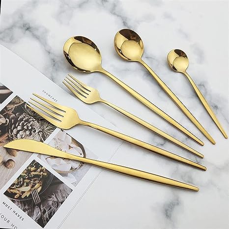 Complete Kitchen Silverware Utensil Set