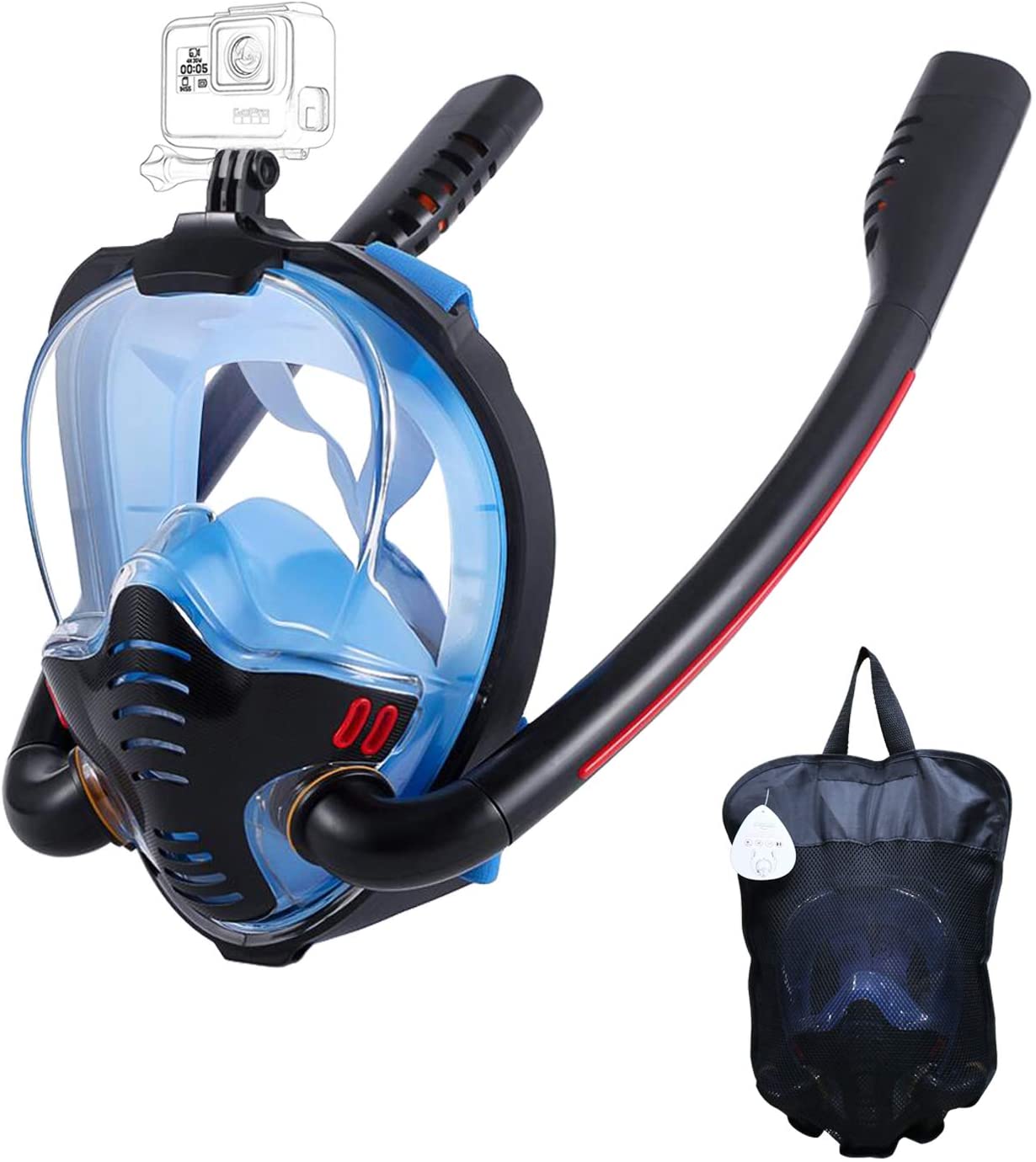 Clear Vision Snorkeling Mask with Anti Fog Coating - Cofik
