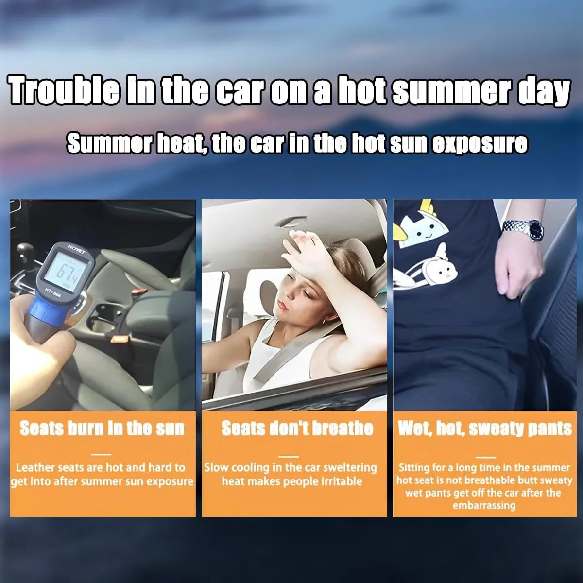 Comfortable Cool Car Neck Pillow