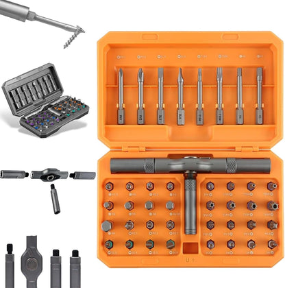 Ultimate 42-Piece Screwdriver Kit with Magnetic Handle