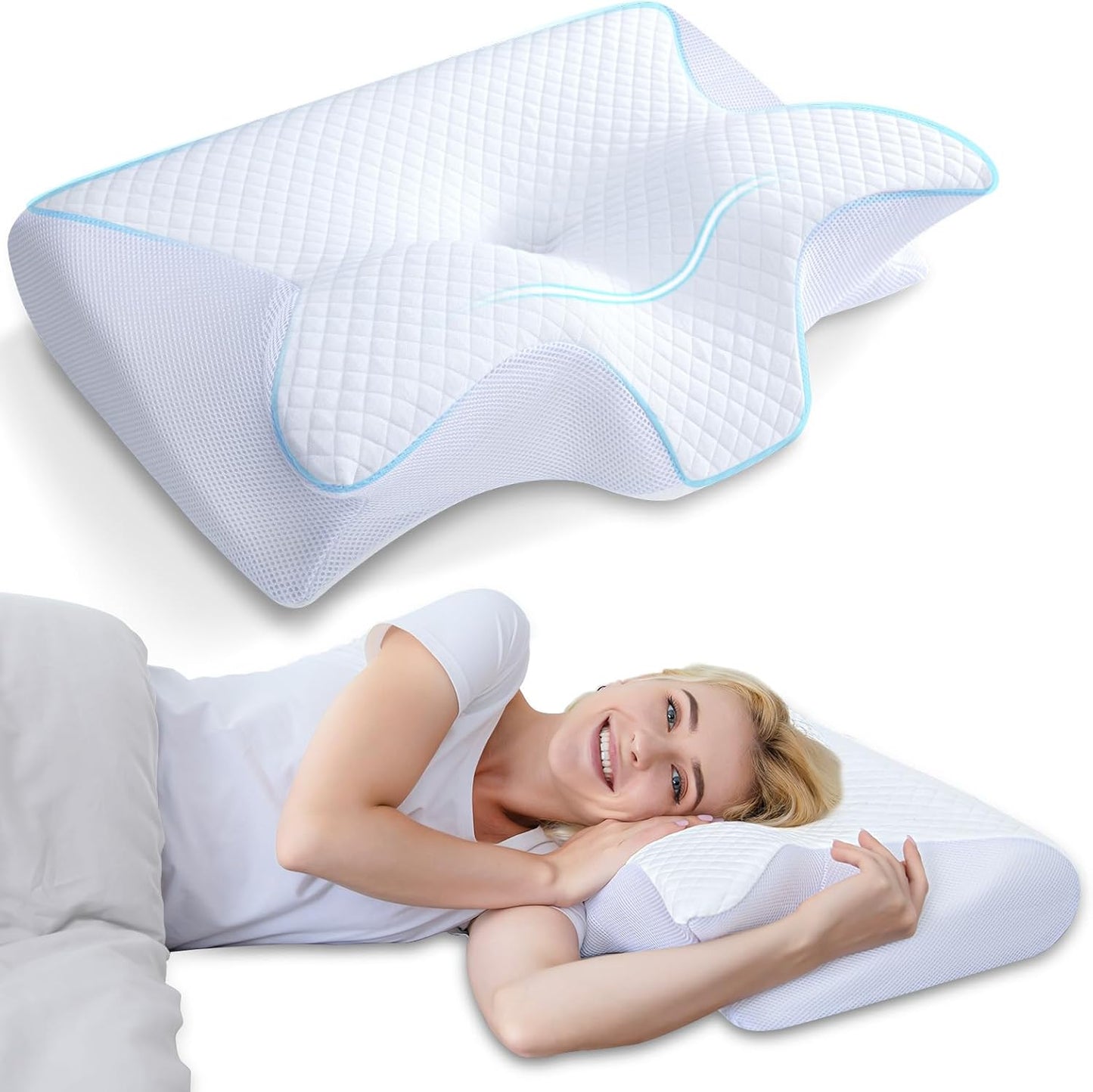 Soft Cover for Contour Memory Foam Pillow