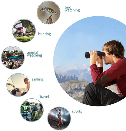 Night Vision Waterproof High Power Binoculars