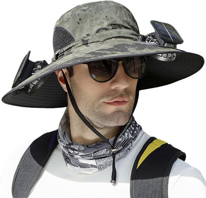 Cool Breeze Portable Solar Fan