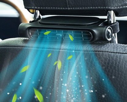 Compact USB Car Air Cooler Fan with Free Extra