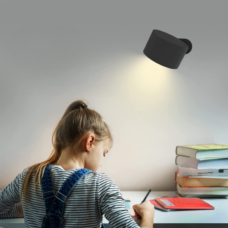 Wireless LED Wall Sconce with Adjustable Brightness