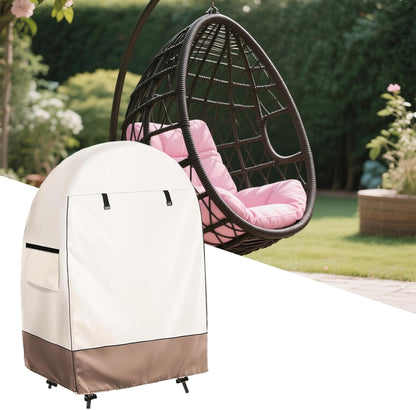 Waterproof Outdoor Chair Cover with Double Zipper