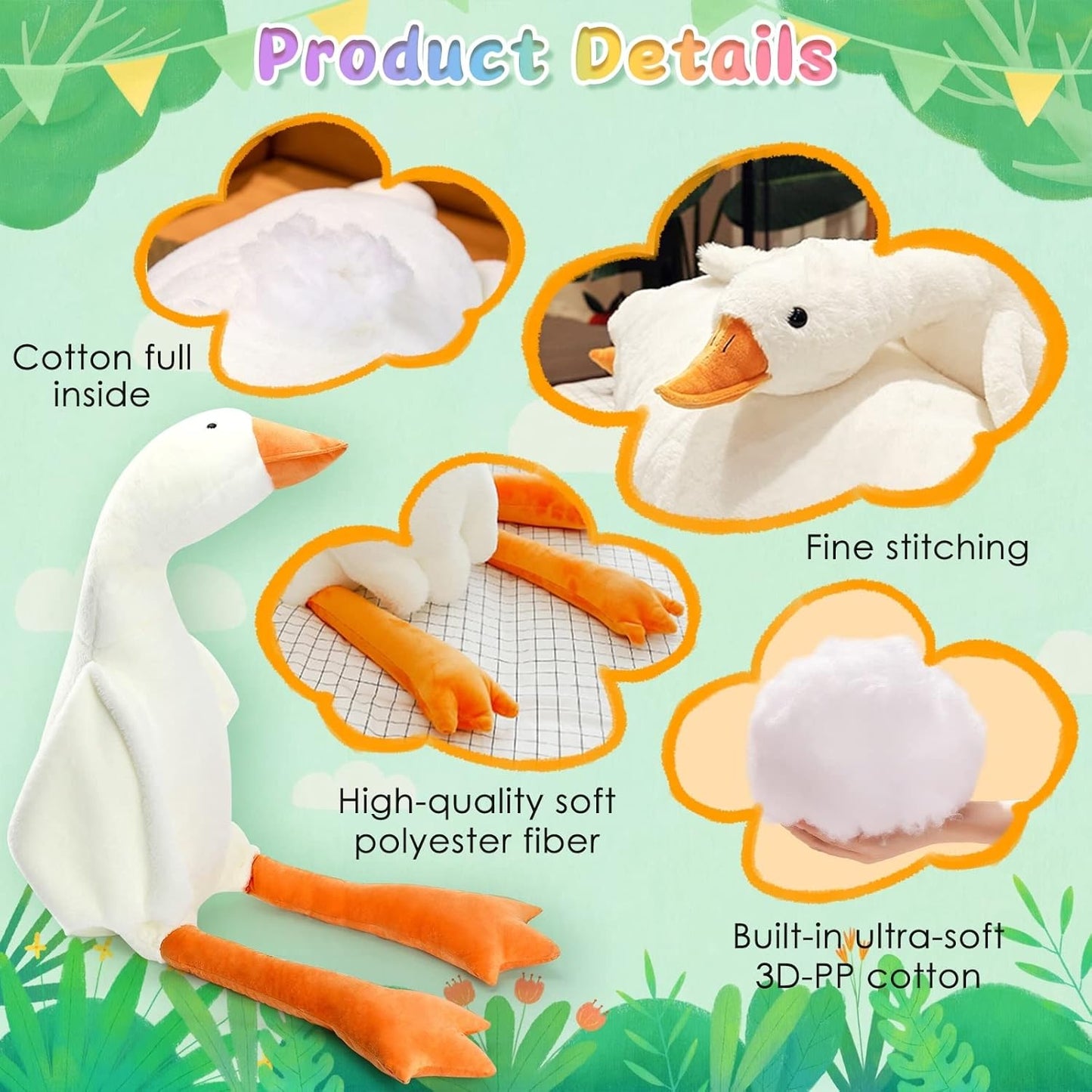 Big Hug Giant Plush Goose Toy