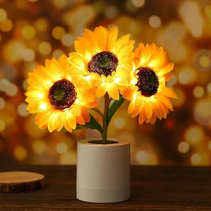 Bright Floral LED Desk Lamp