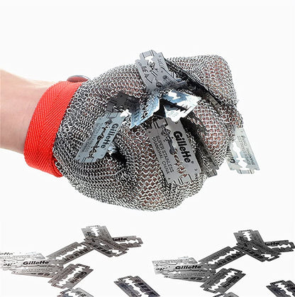 Durable Steel Reinforced Cut Resistant Work Glove