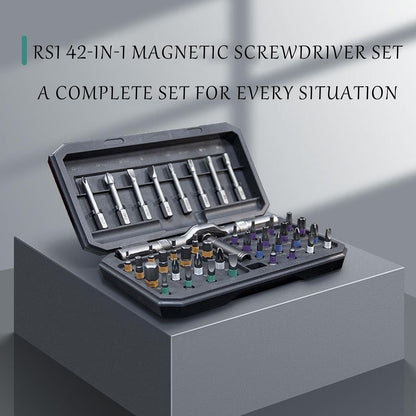 Ultimate 42-Piece Screwdriver Kit with Magnetic Handle