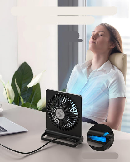 Compact Portable Desk Fan