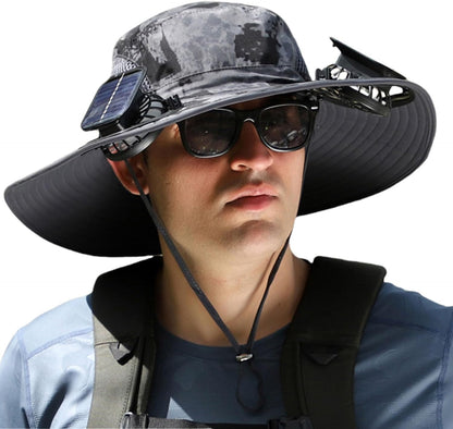 Cool Breeze Portable Solar Fan
