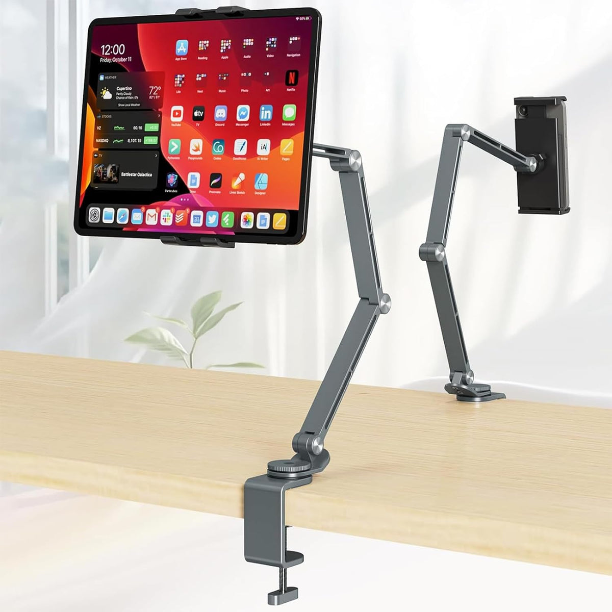 Portable Folding Tablet Stand with 360° Swivel - Cofik